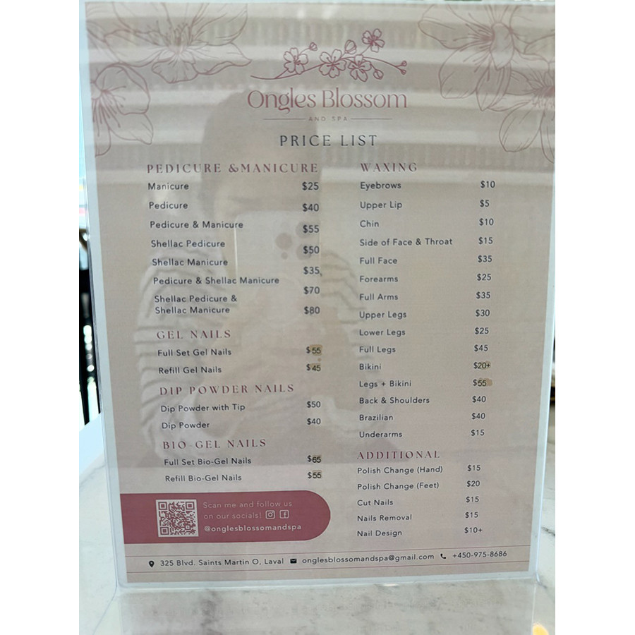 Elevate Your Beauty with Ongles Blossom & Spa in Laval, QC, Canada